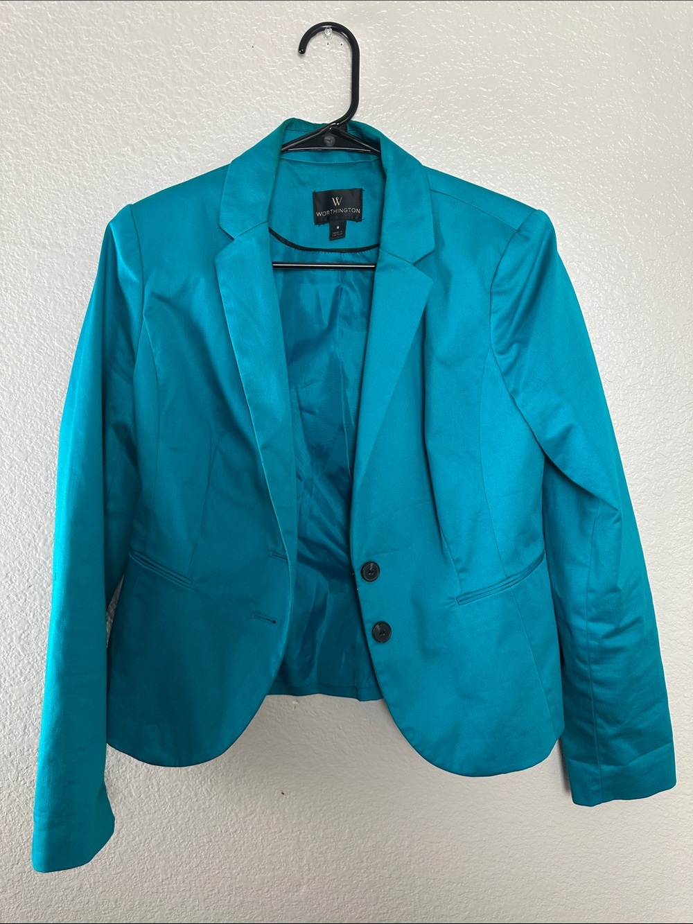Worthington Women’s Teal Blazer Size 6